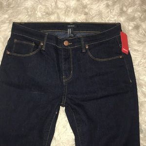 Dark denim forever 21 jeans!